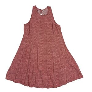 Old Navy Coral Patterned Dress